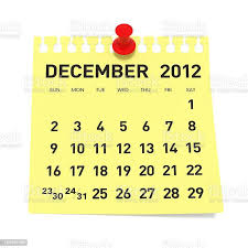 December 2012 Calendar Stock Photo Download Image Now Istock
