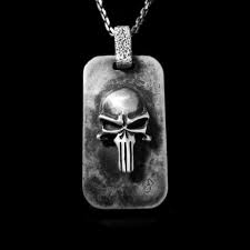 Punisher Skull Pendant 925 Silver Punisher Pendants Ssp149 Skull Pendant Mens Bracelet Silver Silver Skull Ring