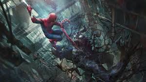 See more venom wallpaper, venom pool wallpaper, madness venom wallpaper, anti venom looking for the best venom wallpaper? Spider Man Vs Venom 4k Wallpaper 4 2301
