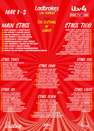 Download a free darts501 checkout chart now available in 48 languages; 2019 Ladbrokes Uk Open Draw Schedule Pdc