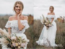 Casual wedding gowns will capture your heart and render you that sense of individuality. 12 Wedding Dresses Brides Can Wear With Cowboy Boots Bridalpulse