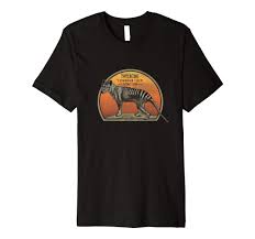 Amazon Com Tasmanian Tiger Thylacine T Shirt Wolf