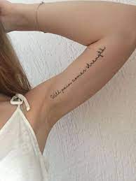 Tattoos Back Tattoos English Short Sentence Tattoos Spinal Tattoos Tattoos Quotes Meaningful Tatt Meaningful Tattoos Arm Tattoos For Women Tattoo Sentences