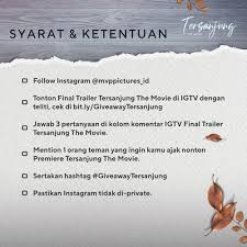 Tersanjung the movie bagaikan sebuah paket lengkap dimana kita akan mendapatkan romansa, komedi bahkan sedikit nuansa thriller di dalamnya. Tersanjung The Movie 2021