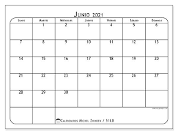 Festividad de san pedro y san pablo. Calendarios Para Imprimir 2021 Lunes Domingo Michel Zbinden Es Calendario Junio Calendario Para Imprimir Calendario