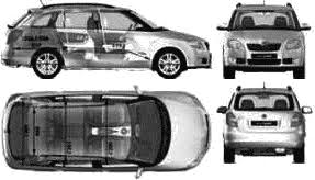 All drivers should know these 7 symptoms of bad starter; 2008 Skoda Fabia Estate Wagon Blueprints Free Outlines