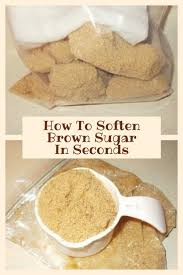 How To Soften Brown Sugar In Seconds With A Ziploc Bag And Wet Paper Towel In 2020 Soften Brown Sugar Brown Sugar Recipes