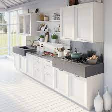 Cucine Con Ante Riquadrate O A Telaio Cose Di Casa Cucine Pensili Arredamento D Interni
