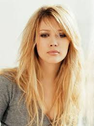 Blonde, layered, creative, perm wavy, purple, hairstyles 2020 and hair cuts. 50 Cute And Effortless Long Layered Haircuts With Bangs Long Hair Styles Hair Styles Long Thin Hair