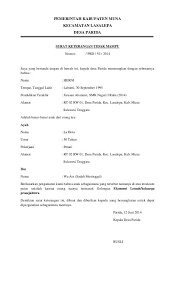 Dengan dibuatnya surat ini maka menandakan bahwa kami telah setuju dan juga telah saling sepakat untuk mengikatkan diri di dalam surat kesepakatan bersama tersebut yang terlebih akan. Contoh Surat Keterangan Tidak Mampu Dari Desa Ketua Rw Ketua Rt Contoh Surat