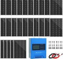 Amazon.com: Giosolar Kit de panel solar de 3000 W 3 KW 48 V ...
