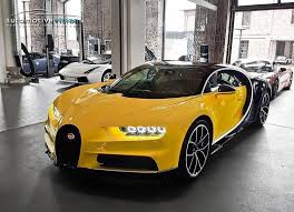 Let Me Present You The Chiron 126 The Car Has Been Delivered At The End Of May At Bugatti Frankfurt It Is Still The Highest Bugatti Chiron Bugatti Yellow Car