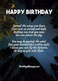 If i were to sit down and begin to count the blessings i have. Inspirational Birthday Poems Uplifting Poems For Birthdays