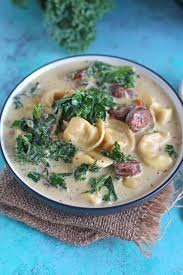 It really doesn't get easier than that! Creamy Slow Cooker Tortellini Soup Sweet And Savory Meals