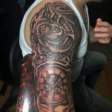 Getting a half sleeve tattoo is the best if you have a low budget because they are cheaper than full sleeve tattoos and it also takes less time to get it. Half Sleeve Tattoos Money Novocom Top