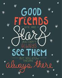 Good Friends Are Like Stars 4x5 Hand Lettered And Etsy Good Friends Are Like Stars Friends Quotes Hand Lettering Quotes