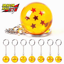 As such, in all of 291 episodes, dragon ball z just doesn't have enough substance to carry it through. 7 Style Anime Cartoon Dragon Ball Z Keychain Dbz Cosplay Yellow Crystal Balls Pendant 1 7 Stars Pvc Figure Toys Car Key Ring Wish