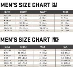 Loop Tackle Design Size Charts For Clothing