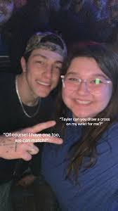 Youtuber with Cross Tattoo