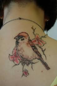 Meaningful Simple Birds On A Branch Tattoo 50 Sparrow Tattoo Designs And Meaning September 2020 Sparrow Tattoo Sparrow Tattoo Meanings Neck Tattoo