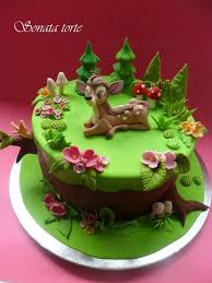 Pin By Maya Bassan On Cakes Movies Tv Shows Deer Cakes Garden Cakes Torte Cake
