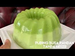 Resep Puding Busa Pandan Tanpa Mixer Super Seger Creamy Youtube Jello Recipes Pandan Creamy