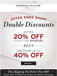 Personalizationmall Com Your 20 Off Coupon Expires Soon Milled