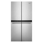 36in 19.4 cu. ft. Stainless Steel Counter Depth 4 Door Refrigerator with Flexible Ice Bin WRQA59CNKZ Whirlpool