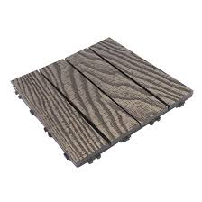 Also, the decking tiles will not bend, warp, split, or crack so not only is it easy to install; Elegance Prestige Decking Tile 12 X 12 Deep Tea 10 Box Epp1212tilesdpt Rona