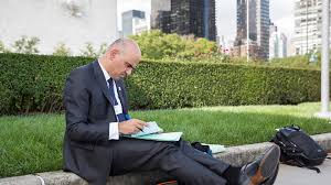 Since 1 january 2012, he is a member of. Swiss President Alain Berset Checking His Notes During Un General Assembly In Ny 2018 Pics