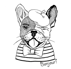 Print all of our free coloring pages today. Puppy French Bulldog Coloring Pages Novocom Top