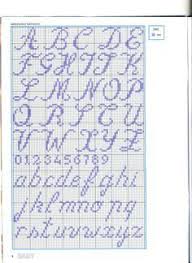 Resultado de imagem para letras ponto cruz pequenas. Pin Em Alfabeto