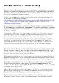 If you hear funny noises coming from your pipes. What You Should Do If You Need Plumbing