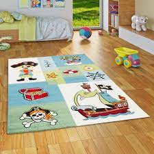 Taracarpet kinderzimmerteppich für jungen anker maritim auf hoher see blau dreamland anker blau 080x150 cm. Kinder Teppich Maui Kids Pirat