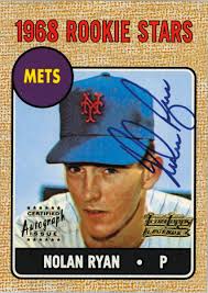 2001 Topps Team Topps Legends #177 Nolan Ryan Auto Autograph Card