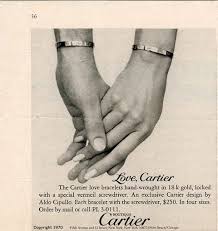 Oh My A Cartier Love Bracelet Cost 250 In 1970 Lipstick Alley