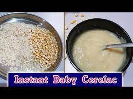 Travel Food Recipe For Your Baby Upto 1 Year Homemade Instant Cerelac For Babies Youtube Food Travel Food Instant Recipes
