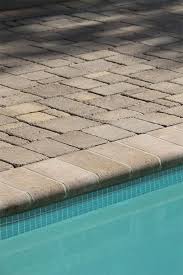 Newline Hardscapes English Cobble 4pc Paver System Gives You The Ability To Lay Pavers In A Totally Random Pattern There A Hardscape Pool Coping Pool Pavers