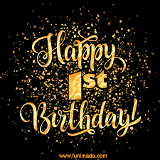 Now it is time for you to take ideas from these wishes and plan the best way to vintage new baby christening greetings card 1979. Happy 1st Birthday Animated Gifs Download On Funimada Com