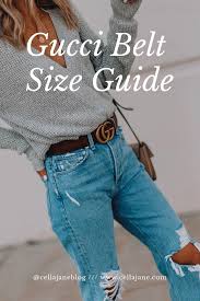 Gucci Belt Size Guide Cella Jane Blog In 2019 Gucci Belt