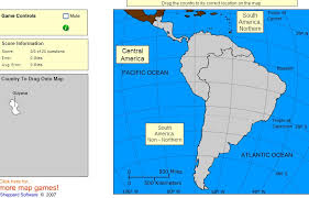 • welcome to sheppard software! Interactive Map Of South And Central America Countries Of South And Central America Intermediate Sheppard Software Mapas Interativos