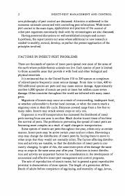 Insect pests destroy crops in the field through their biting, chewing. Introduction Insect Pest Management And Control The National Academies Press