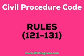 Part X Section 121 131 Of Cpc Rules Writing Law Rules Legal Practitioner Cpc