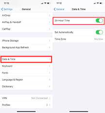 Tap on general and then select the date & time option. How To Change Date And Time On Iphone Ipad 12 24 Hours Military Time