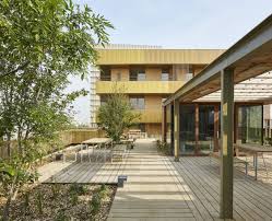 75 Logements Sociaux A Paris 13 Architecte Jean Aline Harari Photographe Antoine Mercusot Toit Vert Logement Social Architecte