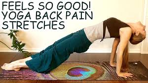 The upper back is prone to tightness. Beginner Yoga For Back Pain Low Upper Back Stretches Headaches Neck Shoulder Pain At Home Youtube