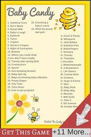 14 Spectacular Bumble Bee Baby Shower Ideas Print My Baby Shower Bee Baby Shower Theme Honey Bee Baby Shower Baby Shower Candy Bar Game