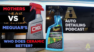 A layer of ceramic coating gives your vehicle a lasting shine. Mothers Cmx Vs Meguiars Hybrid Ceramic Wax Which Legacy Brand Wins Ceramics Youtube