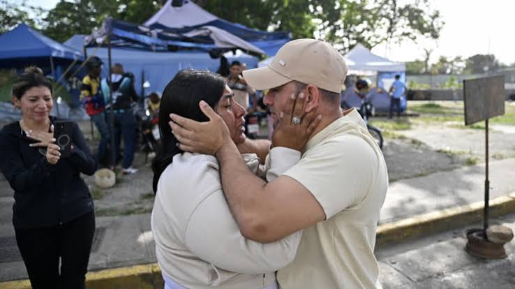 The nightmare is over': Families reunite as Venezuela frees political  prisoners - France 24