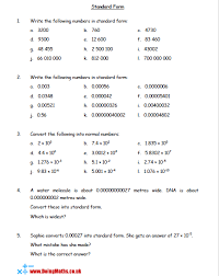 Designed and wholly manufactured in our toronto studio, standard form produces beautifully functional printed. Basic Number Work Free Worksheets Powerpoints And Other Resources For Gcse Doingmaths Free Maths Worksheets